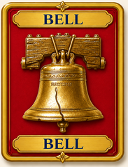 Liberty Bell honor tile